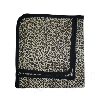 baby blanket - leopard print
