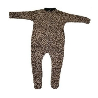 sleepsuit - leopard print