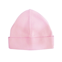 half moon baby hat - pink