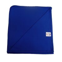 baby blanket - royal blue